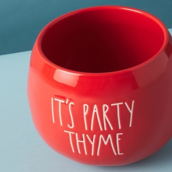 Rae Dunn “It’s Party Thyme” Planter - Picture 2 of 10